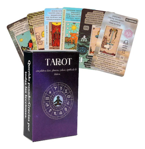 Cartas Tarot Español Principiantes Planetas Zodiaco Chakras