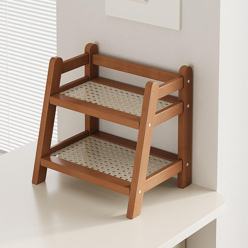 Soporte Para Tazas De Encimera, Escurridor De Marrón