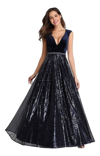 Vestido Largo Fiesta Cena Noche Gala Elegante Boda Taty | Cuotas sin interés Vestido Largo Fiesta Cena Noche Gala Elegante Boda Taty | Cuotas sin interés