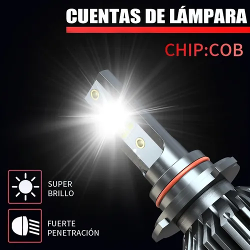 Bombilla Led 9005 9006 For Faros Delanteros, Luz Alta/baja