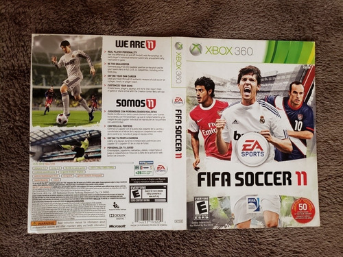 Fifa Soccer 11 Portada Xbox 360 (Usado)