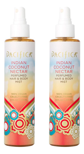 Pacifica Beauty Indian Coconut Nectar All Natural Hair And B