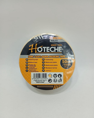 Hoteche Tirro Cinta De Papel 50m/165ftx48mm