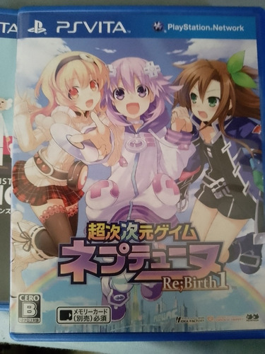 Hyperdimension Neptunia Re Birth 1 Ps Vita Japones Neptune