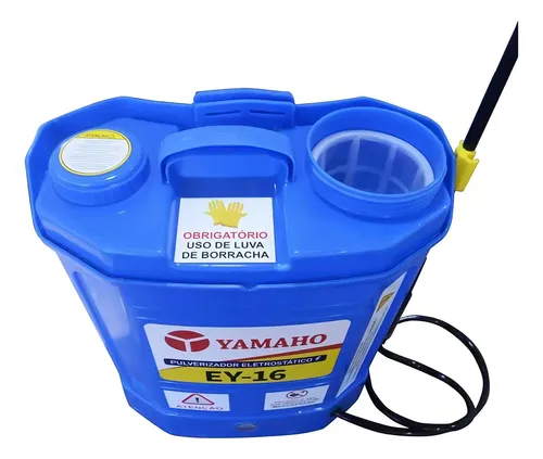 Pulverizador Costal Eletrostático Ey-16 Yamaho - 16l Cor Azul
