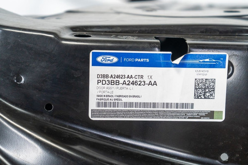 Imagem 3 de 4 de Porta Traseira Lado Esquerdo Original Ford Fiesta