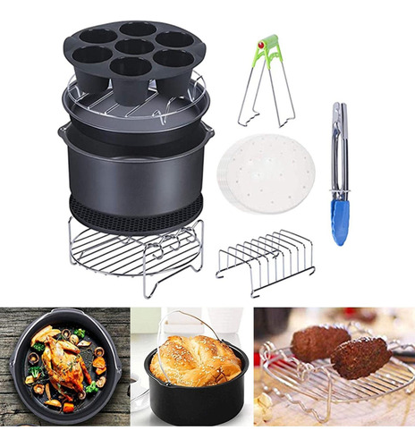 Accesorios For Freidoras De Aire For 3.7-5.8qt 6 Pulgadas