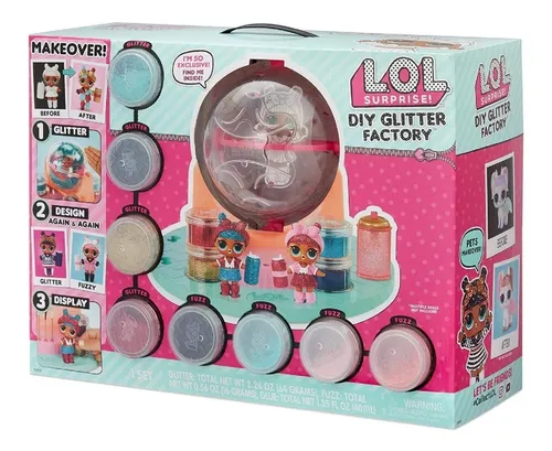 Lol Glitter Station Playset Cambia De Estilo