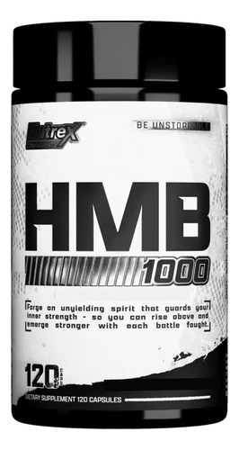 Hmb 1000 Nutrex 120 Capsulas - Unidad a $93984