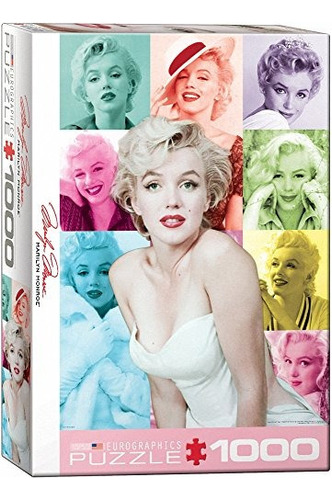 Eurographics Marilyn Monroe Color Retrato 1000 Piezas Puzzle