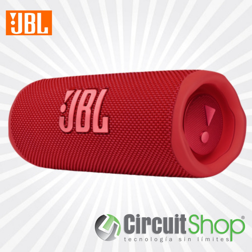 Parlante Bluetooth 5.1 Ip67 Jbl Flip 6 Rojo Circuit Shop