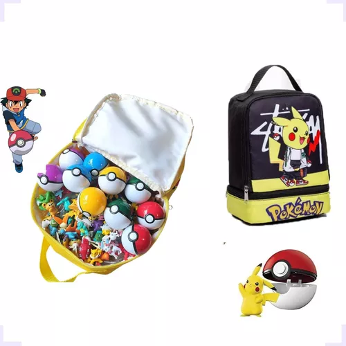 Mochila Brinquedos Retrô Personalizada Pokemon Go 2