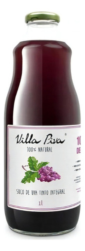 Suco Integral de Uva Villa Piva 1 litro