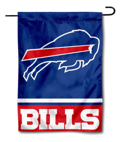 Bandera De Jardín De Doble Cara De Buffalo Bills