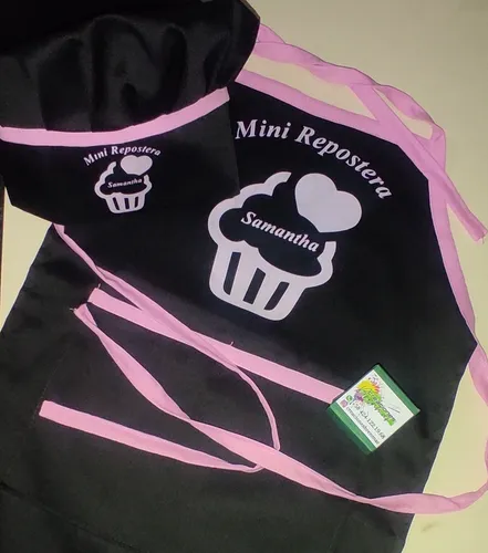 Delantal Y Gorro Niños!!! Kit