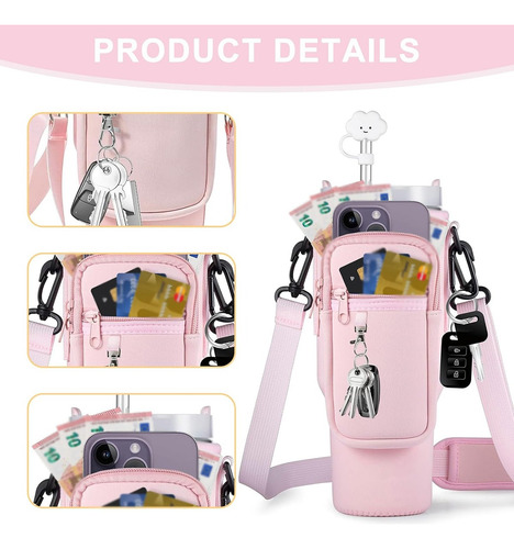 Funda Bolsa Para Termo Stanley 40oz Botellas Agua Con Correa