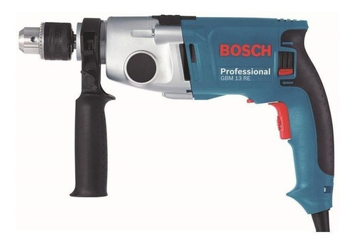 Imagen 1 de 1 de Taladro eléctrico destornillador Bosch Professional GBM 13 RE 1100rpm 50Hz/60Hz 750W azul 127V