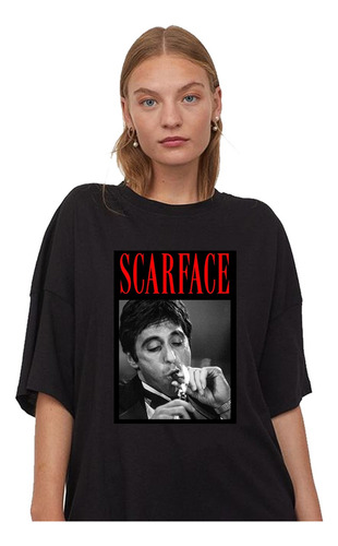 Remera Unisex Scarface Portada Tony Montana Al Pacino