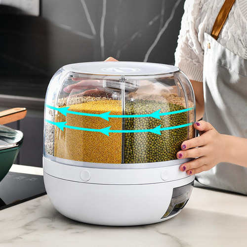 Contenedor De Almacenamiento De Arroz Recipiente De 6kg