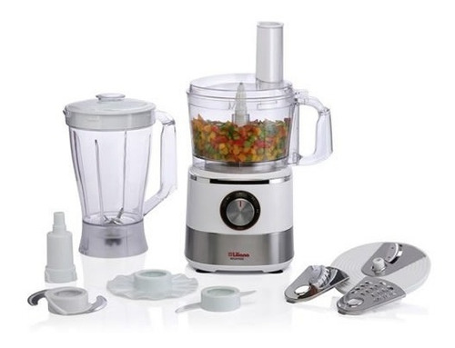 Multiprocesadora Liliana Megapros AM740 750W blanca 220V - 240V