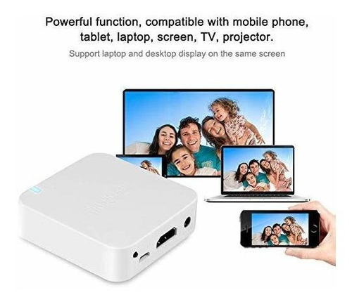 Estuche Pantalla Wifi Vehiculo Inalambrica Av Hdmi Desde