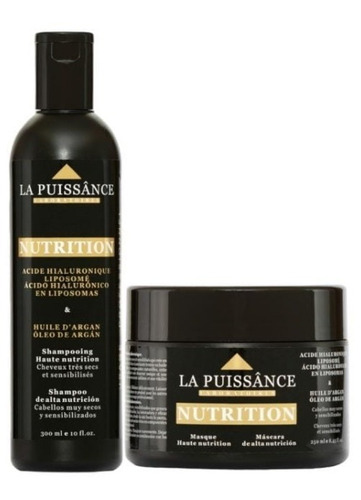 La Puissance Kit Argan Shampoo 300ml Y Mascara 250ml