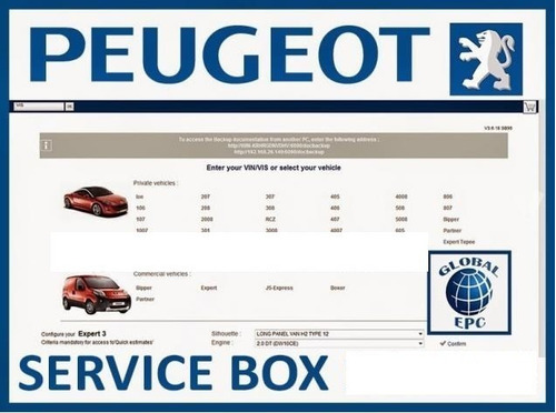 Software Servicio Peugeot Service Box 2013 Maquina Virtual 