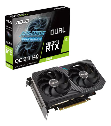 Tarjeta De Video Asus Dual Geforce Rtx 3060 Oc 