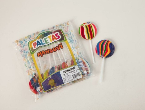 Paletas Coloridas X 10 Unidades * Ideal Candy Bar *