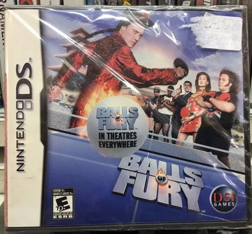 Imagen 3 de 4 de Juego Nintendo Ds Balls Of Fury Ping Pong Nuevo Orig. Replay