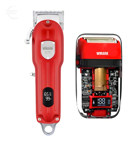 Barbeador Elétrico Shaver Ng-988 E Máquina De Corte Ng-2025