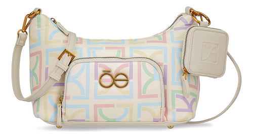 Bolsa Crossbody Cloe Focili I Grande Color Multicolor