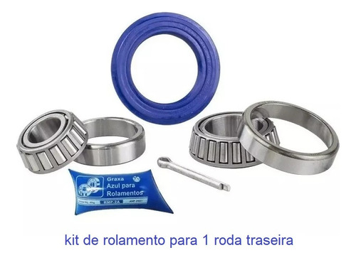 Kit Rolamento Traseiro Gol Parati Saveiro Voyage 84 85 86 87