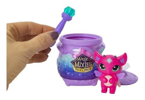 Magic Mixies Mixlings Serie 1 Caldero Lila