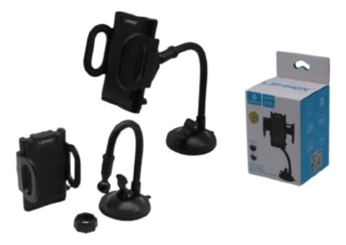 Suporte Veicular Para Celular Lehmox Cor Preto