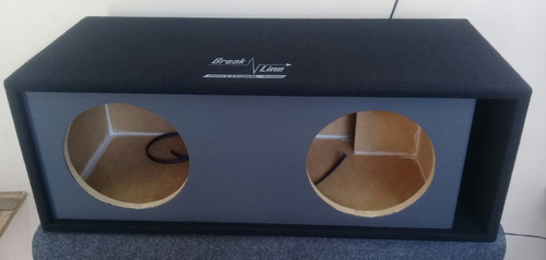 Cajón Para Par De Subwoofer 10 