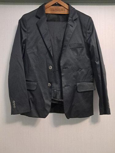 Traje (ambo) Gris Oscuro Hombre (Usado)