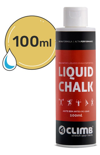 Liquid Chalk Magnésio Liquido Cross E Escalada 4climb 100ml