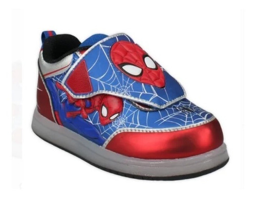 Zapatos Deportivos Spiderman Luces Niños