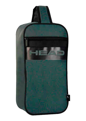 Botinero Bolso Head Futbol Reforzado 2 Divisiones Gimnasio Color Gris 27514