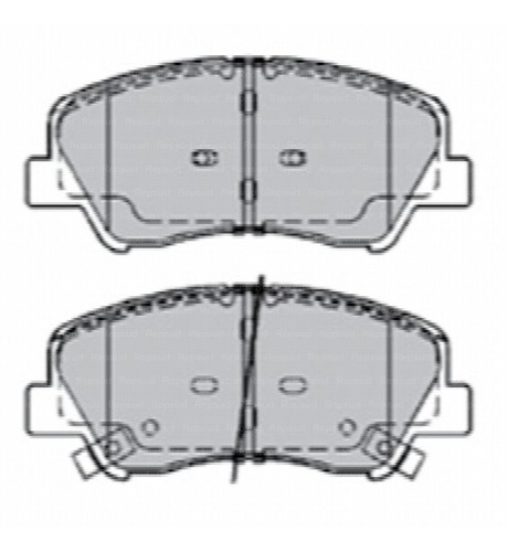Pastillas Freno Del Hyundai Accent 2017-allied Nippon, Japón
