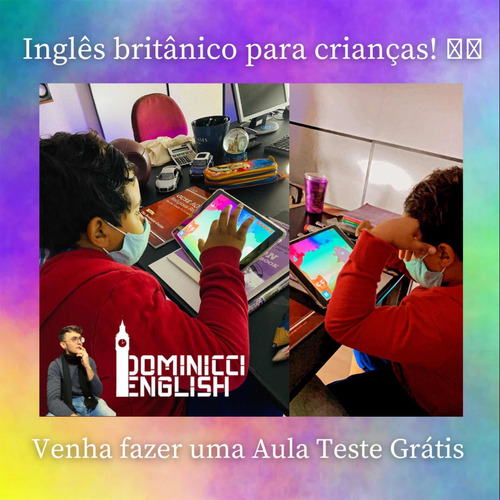 Imagem 1 de 1 de Inglês Britânico Para Crianças A Partir De 06 Anos!