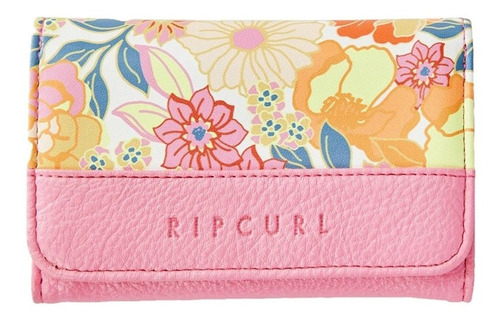 Billetera Rip Curl Flora Mid Wallet - Rosado - La Isla