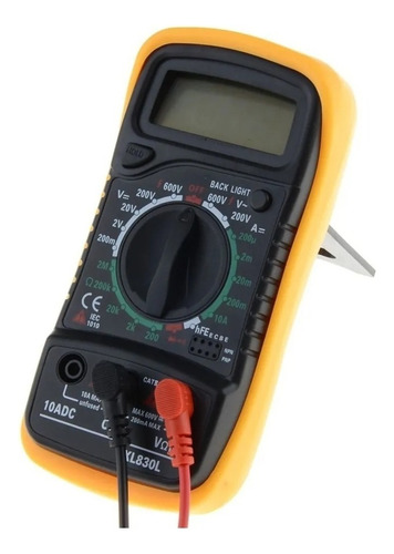 Multimetro Digital Xl830l Tester Voltímetro Medidor
