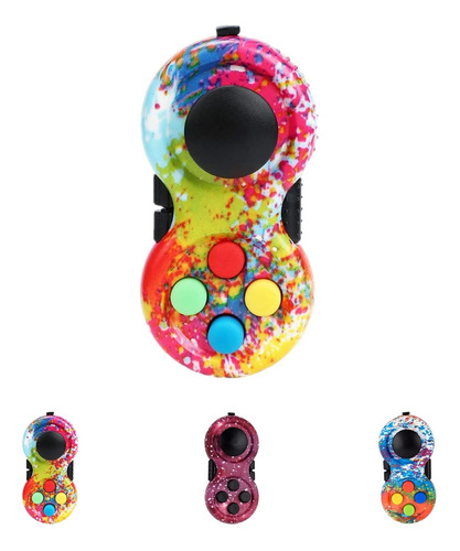 Bulingna Rainbow Fidget Pad Juguetes Fidgets Controller Pad 