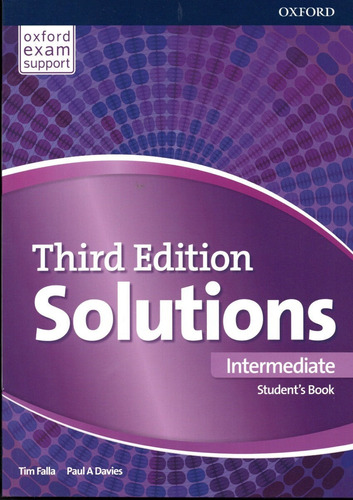 Third Edition Solutions Intermediate Student' Book / Oxford