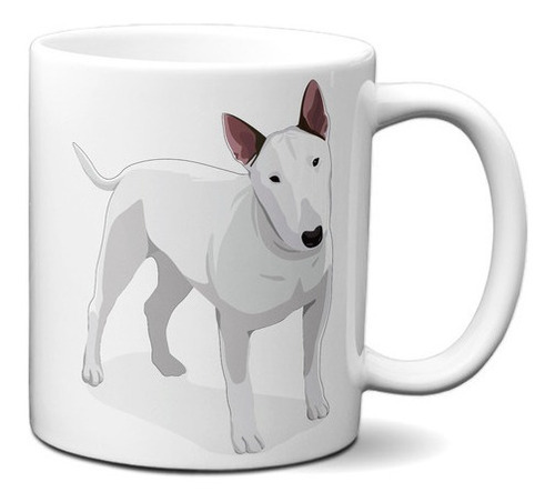 Caneca Eu Amo Bull Terrier I Love Dog Pet Xícara Criativa