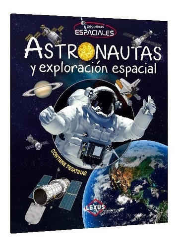 Astronautas Y Exploración Espacial. Pegatinas Espaciales