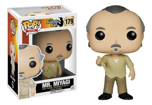 Funko Pop Movies Karate Kid Cobra Kai Mr. Miyagi 179 Vaulted