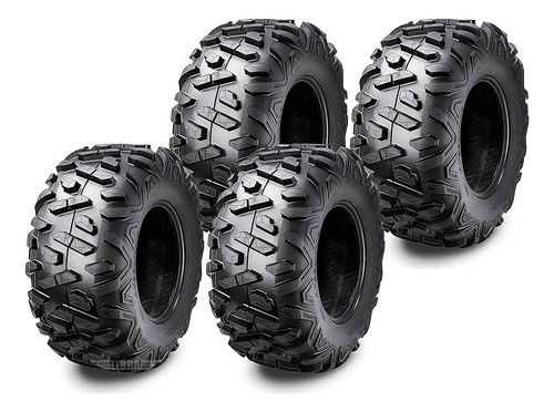 4 Wanda Atv Tires 25x10-12 25x10x12 P350 Fit 09-13 Cub-c Ugg